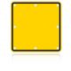 Custom Square Shape Solar Flashing LED Sign